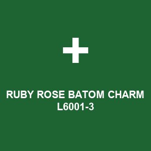 RUBY ROSE BATOM CHARM L6001-3