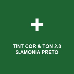 TINT COR & TON  2.0 S.AMONIA PRETO