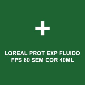 LOREAL PROT EXP FLUIDO FPS 60 SEM COR 40ML
