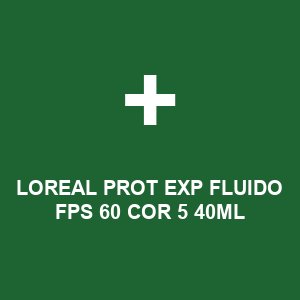 LOREAL PROT EXP FLUIDO FPS 60 COR 5 40ML