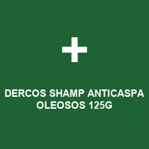 DERCOS SHAMP ANTICASPA OLEOSOS 125G