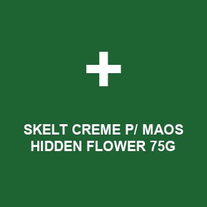 SKELT CREME P/ MAOS HIDDEN FLOWER 75G