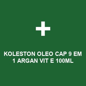 KOLESTON OLEO CAP 9 EM 1 ARGAN VIT E 100ML