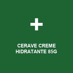 CERAVE CREME HIDRATANTE 85G