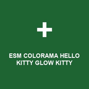 ESM COLORAMA HELLO KITTY GLOW KITTY