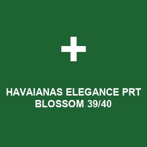 HAVAIANAS ELEGANCE PRT BLOSSOM 39/40