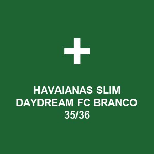 HAVAIANAS SLIM DAYDREAM FC BRANCO 35/36