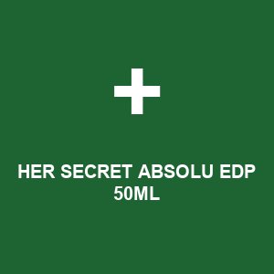 HER SECRET ABSOLU EDP 50ML