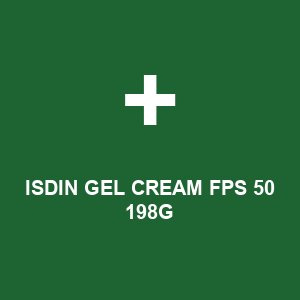 ISDIN GEL CREAM FPS 50 198G
