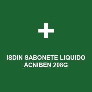 ISDIN SABONETE LIQUIDO ACNIBEN 208G
