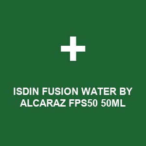 ISDIN FUSION WATER BY ALCARAZ FPS50 50ML