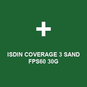 ISDIN COVERAGE 3 SAND FPS60 30G
