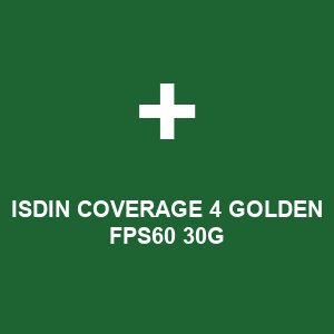 ISDIN COVERAGE 4 GOLDEN FPS60 30G