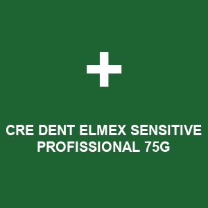CRE DENT ELMEX SENSITIVE PROFISSIONAL 75G