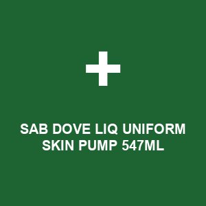 SAB DOVE LIQ UNIFORM SKIN PUMP 547ML