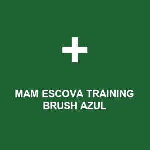 MAM ESCOVA TRAINING BRUSH AZUL